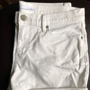 ⭐️White Denim Shorts from Ann Taylor Loft